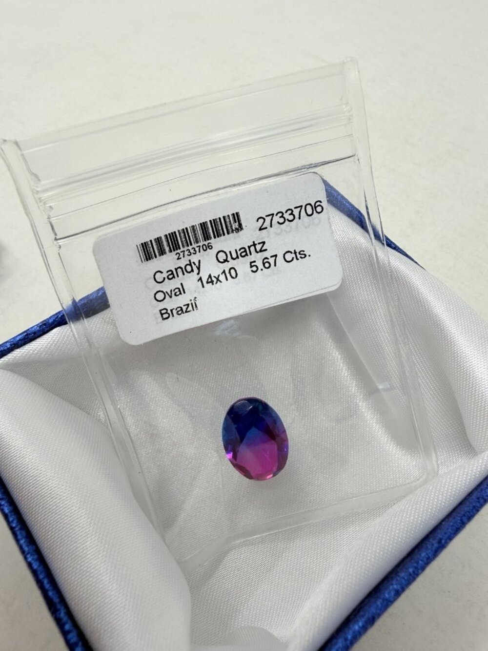 Shop LC Candy Quartz Oval 14x10 mm Loose Gemstone for Jewelry Making 5563